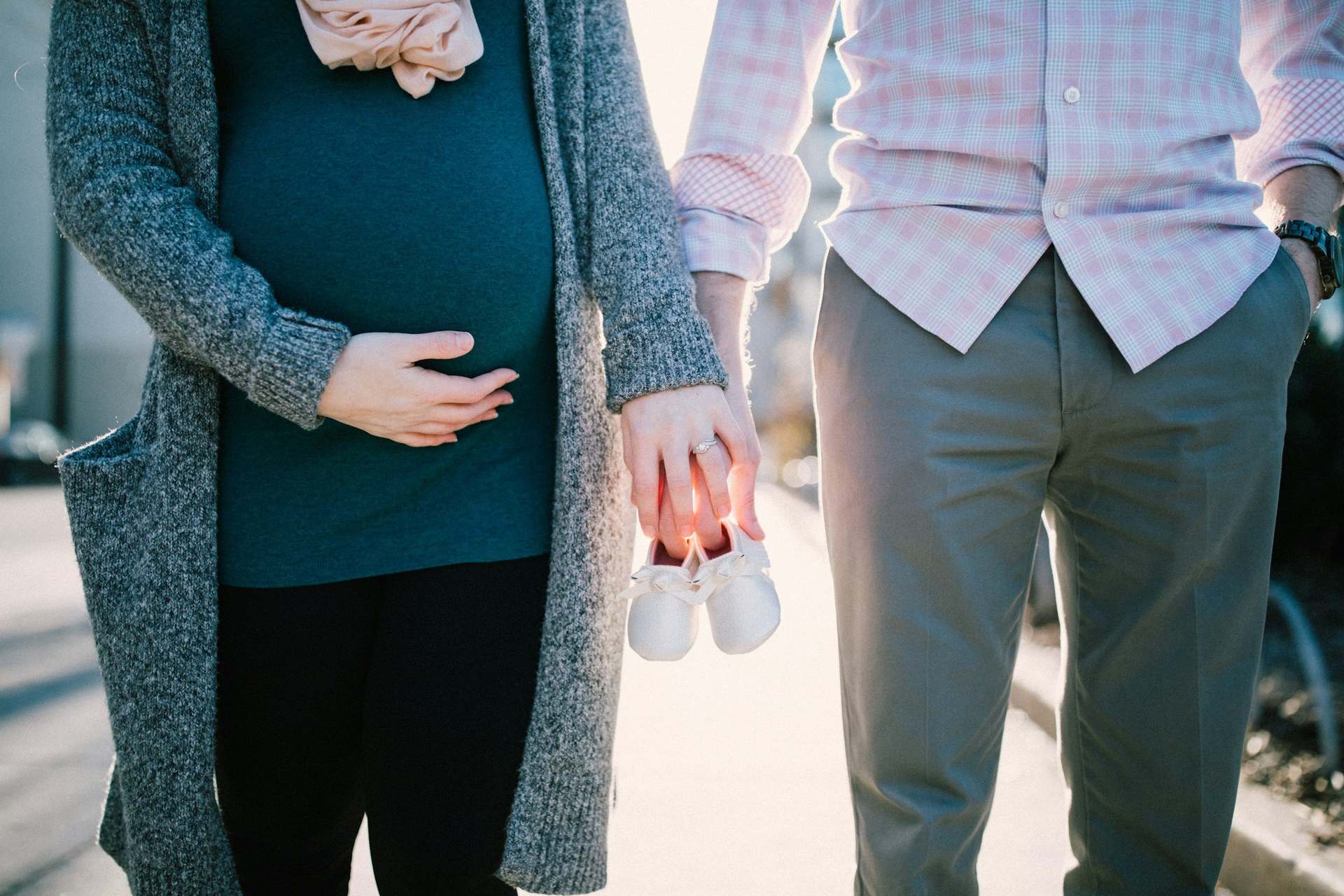Pregnant Couple Image - I Saw You First Imaging, LLC