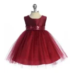 Matching Sequins V Back & Bow Baby Dress - I Saw You First Imaging LLC