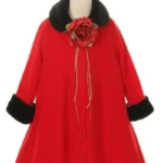 Fleece Cape-Style Girls Coat - I Saw You First Imaging, LLC